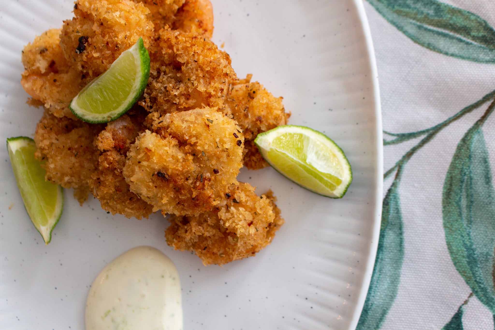 CARIBBEAN COCONUT PRAWNS WITH A LIME DIPPING SAUCE RECIPE